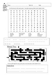 English worksheet: Creation 2