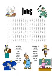 Jobs wordsearch