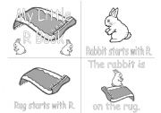 English Worksheet: R alphabet book