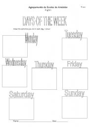 days of the week