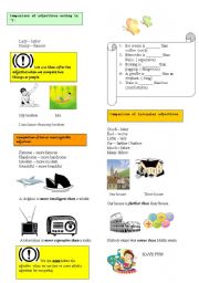 English Worksheet: COMPARISON PART 2