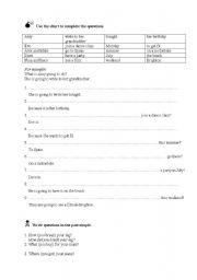 English Worksheet: Wh-questions