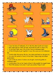 Halloween vocabulary (riddles) 2