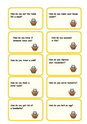 English Worksheet: make them talk 5