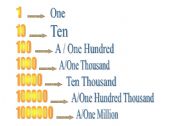 English worksheet: NUMBERS