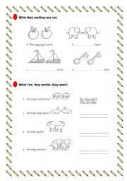 English Worksheet: Working with plurals