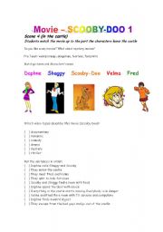 English Worksheet: Scooby-Doo (The Movie)