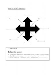 English Worksheet: directions