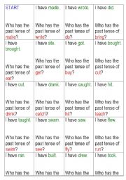 irregular past tense verbs loop