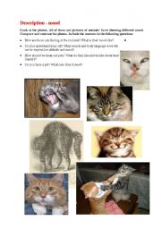 English Worksheet: Feelings and moods 2