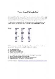 English Worksheet: The  Sound