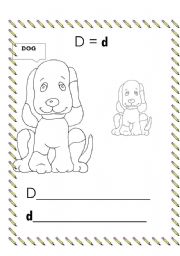 English Worksheet: Dog