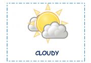 English Worksheet: Weather set 2