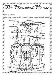 English Worksheet: A halloween exercice