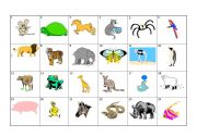 English worksheet: Animal LK