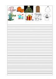 English worksheet: Making up a story