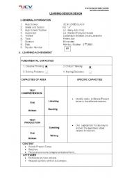 English worksheet: present simple