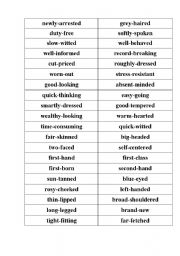 Compound Adjectives