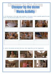 Cheaper by the Dozen - Movie Activity