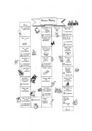 English Worksheet: Sentece making game