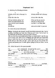 English worksheet: Complicated