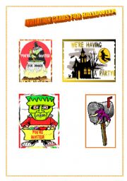 invitation cards for halloween