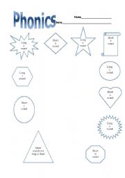 English Worksheet: Phonetics Game