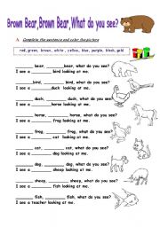 English Worksheet: 