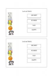 English worksheet: Feelings