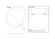 English worksheet: Look What I Can Do Book
