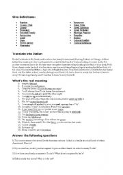 English Worksheet: My Big Fat Greek Wedding exercise