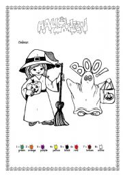 English Worksheet: halloween 