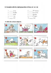 English Worksheet: Personal Identification (pages 3 and 4)