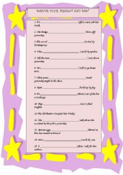 English Worksheet: PASSIVE( PRESENT AND PAST)