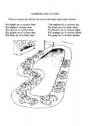 English Worksheet: numbers