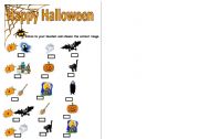 English worksheet: Happy Halloween