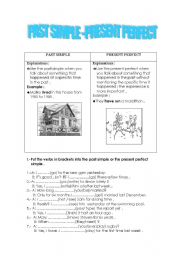 simple past and present perfect