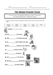 The Simple Present Tense