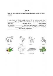 English Worksheet: Anothe exercise based on Movers