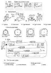 English Worksheet: revision