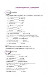 English Worksheet: Prepositions