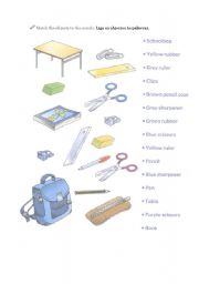 classroom objects