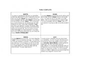 English Worksheet: family confricts roleplay