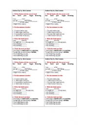 English Worksheet: Song - Jealous Guy by John Lennon