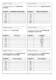 English Worksheet: REVIEW