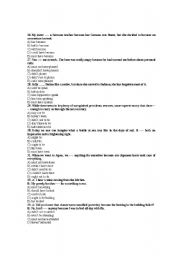 English Worksheet: modal verbs6_advanced MCQ