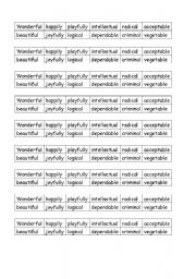 English worksheet: SONG - The logical song - Supertramp (words) II