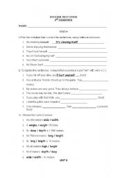 English Worksheet: Reflexive pronouns and present perfect progressive