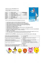 English Worksheet: Halloween Movie (1/3) - Bewitched