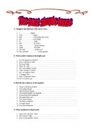 English Worksheet: THE PAST SIMPLE TENSE